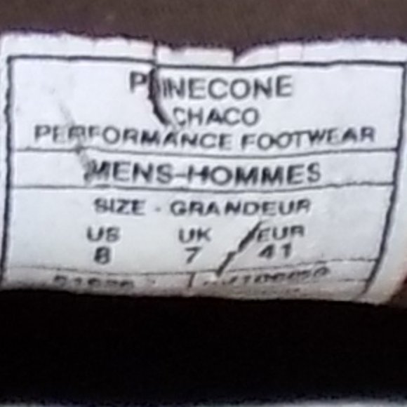 New Chaco Thompson Pinecone nubuck leather EU41US8 - Picture 15 of 15